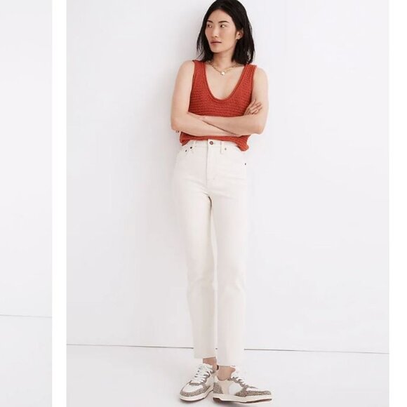 MADEWELL Slim Demi-Boot Jeans in Vintage Canvas Wash - Limited Edition NWT - Picture 12 of 13